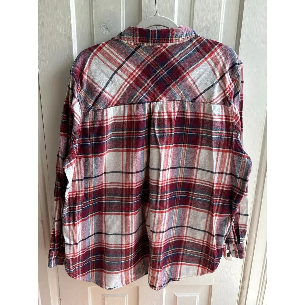 GAP plaid flannel